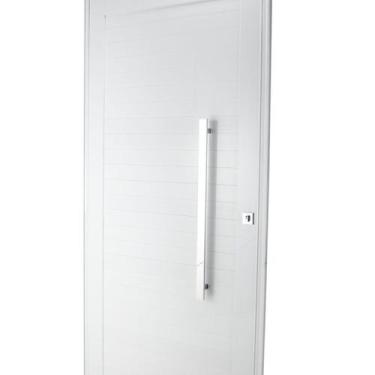Imagem de Porta Lambri Pivotante de Aluminio 227x115cm com Puxador Reto - CRV