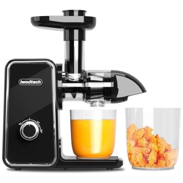 Imagem de Centrifuga de Frutas com 2 Velocidades e Motor Reversível, 110V IWODTECH, Preta