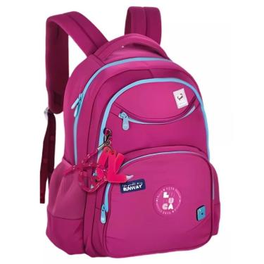 Imagem de Mochila Escolar Luluca Juvenil Casual Viagem Estilosa Oficial Linda e Reforçada-Feminino
