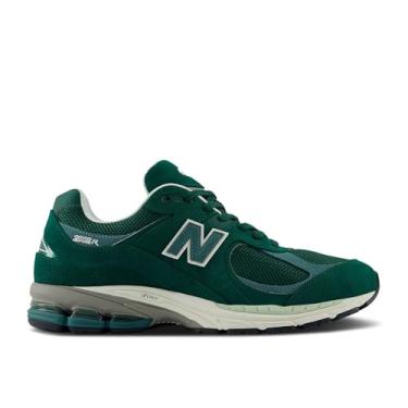Imagem de New Balance Tênis masculino Iconic 574 V2, Verde pântano/novo abeto/sal marinho, 34 BR