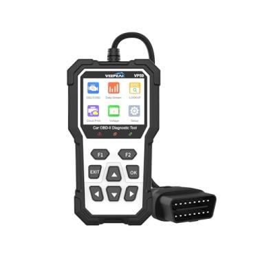Imagem de Veepeak Ferramenta de diagnóstico OBD2 Scanner com redefinição, leitor de código de motor de verificação automática para carros e caminhões leves de 1996, estojo de transporte incluído