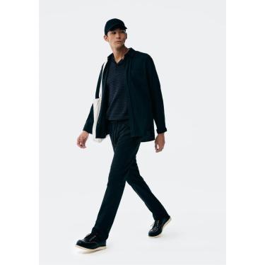 Imagem de Calça Hering Jogger Em Sarja Empapelada Masculina-Masculino