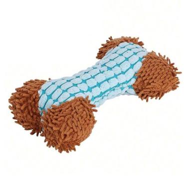 Imagem de Mordedor de Pelucia Pet Caes Cachorro Gato Animal de Estimaçao Brinquedo com Apito Interativo