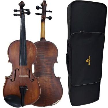 Imagem de Violino Regulado Luthier Maciço Feito A Mão Strativarius Cremona Itali