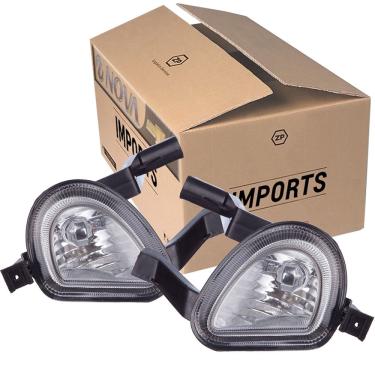 Imagem de Par De Farol Milha Neblina Lente Acrilico Imports Corsa 2000 A 2010