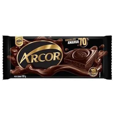 Imagem de Barra de Chocolate Amargo Arcor 80g