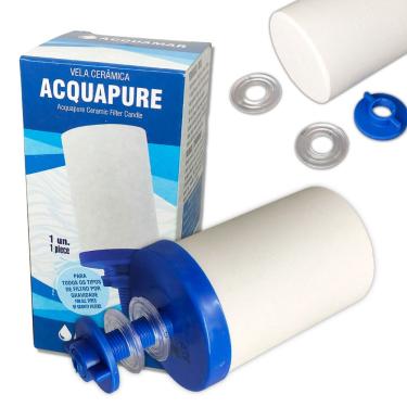 Imagem de Filtro Refil Talha de Barro Vela Cerâmica Bebedouro Gravidade