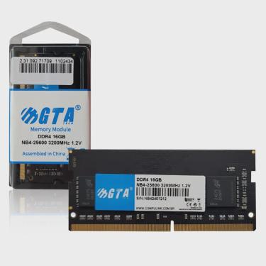 Imagem de Memoria Notebook 16Gb Ddr4 3200 Cl 22 1.2V sodimm GT16G3200L20N gta Tech