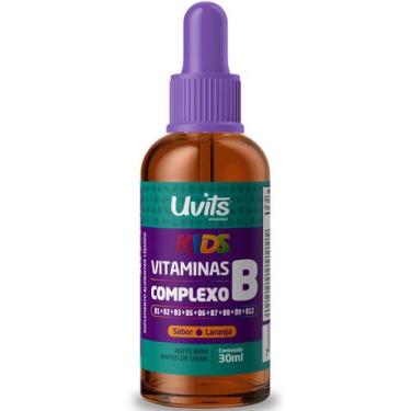 Imagem de Vitaminas Complexo B Kids 30ml Gotas - Uvits