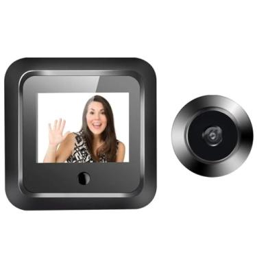 Imagem de 5sssallefaa 120° Smart Digital Door Viewer Câmera Monitor de Segurança 240x320 Campainha Visual Resolução 30.0000 Pixels (D conforme mostrado) (D conforme mostrado)