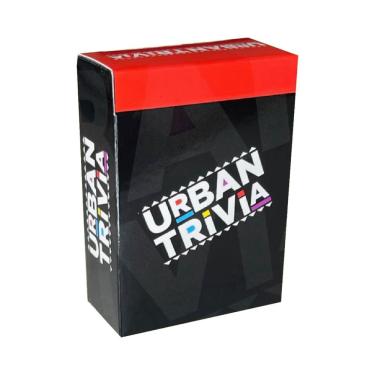 Imagem de Jogo de perguntas e respostas Urban Trivia Game Black Card Game para adultos
