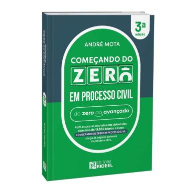 Imagem de Começando do Zero em Processo Civil