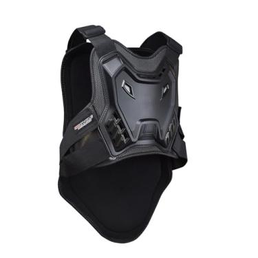 Imagem de CHCYCLE Colete De Proteção Para Motocicleta, Protetor Peito Motocross, Adultos, Mountain Bike, Corrida Off-Road, Mtb, Equipamento Pilotagem (Preto, Médio)