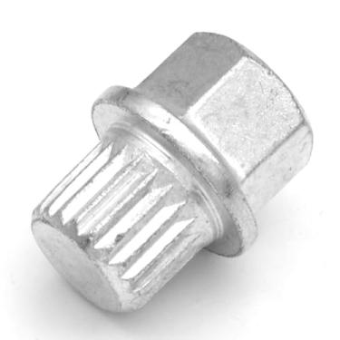 Imagem de HAOTOM Chave de trava de roda parafuso de porca anti-roubo ABC9/21PT compatível com VW Volkswagen Audi (21 estrias pontiagudas)