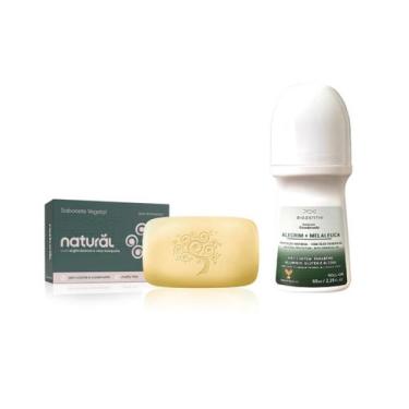 Imagem de Kit Vegano De Autocuidado Desodorante Alecrim + Sabonete Em Barra Argi