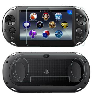 Imagem de Película de vidro temperado anti-arranhões SNNC PlayStation Vita 2000 para PSV2000