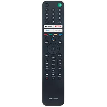 Imagem de Controle remoto de voz de substituição RMF-TX520U aplicável para Sony TV KD-43X80J KD-50X80J KD-55X80J KD-55X85J KD-65X80J KD-65X85J KD-75X85J XR-55A80J XR-55X90J XR-65A80J XR-65XG. 90J XR-77A80J