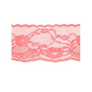 Imagem de Renda de Nylon Najar 7,0cm 900/70 Rolo com 50 Metros, Rosa Petala 36