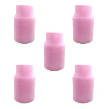 Imagem de Kit 5 Bocais De Cerâmica Gás Lens Nº10 Te460 Tocha Tig Oximig