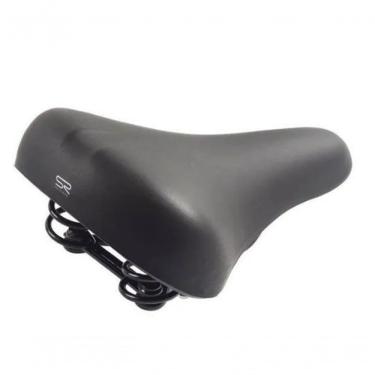 Imagem de Selim Elle Royal Original C/mola Rvs - Preto