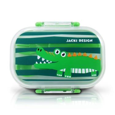 Imagem de Pote P- Lanche De 2 Andares Infantil 400ml Jacki Design - Pimpolhos Verde
