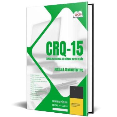 Imagem de Apostila Crq 15 2024 - Auxiliar Administrativo - Apostilas Opção