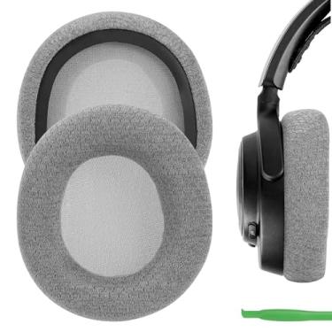 Imagem de GEEKRIA Almofadas De Substituição Comfort Mesh Para Fones Ouvido Steelseries Arctis Nova Pro Com Fio, 1, 3 E 7 - Almofadas, Capas Peças Reposição (Cinza)