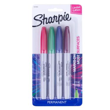 Imagem de Marcador Permanente Color com 4 Cores Sharpie