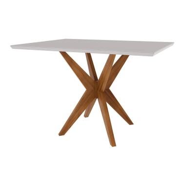 Imagem de Mesa de Jantar Retangular Nesher Donna com 120 cm de Largura