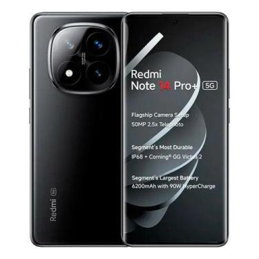 Imagem de Smartphone Xiaomi Redmi Note 14 PRO 5G NFC Câmera tripla 200MP 32mp fr