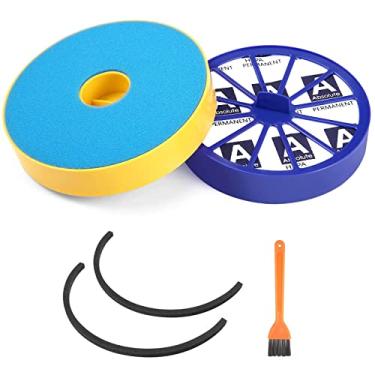 Imagem de Kingmix Filtro pré-motor e filtro HEPA pós-motor para aspirador Dyson DC14/DC15, parte 90142-02,921623-01,901420-01,904979-02,905401-01,901420-02