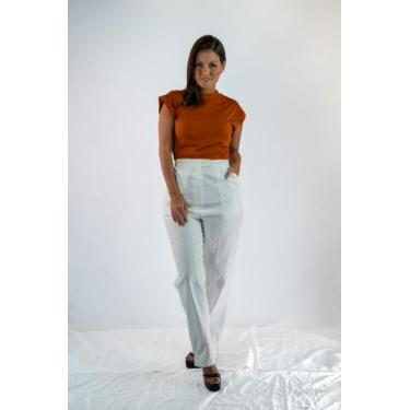 Imagem de Camiseta Muscle - 100% Algodão Pima - Rebecca Fernandes Casual Chic, C