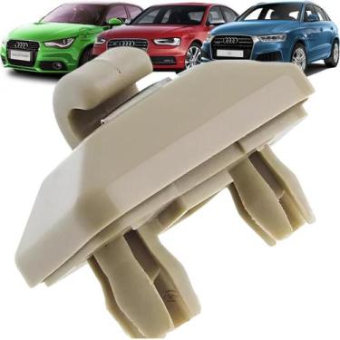 Imagem de Suporte Trava Presilha Quebra Sol Audi A1 A3 A4 S5 Q3 / Bege - MAX