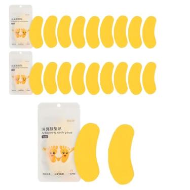 Imagem de Adesivos desodorizantes para sapatos | Adesivos de desodorante para pés com aroma de limão | Adesivos de remoção de odor de sapatos para tênis, sapatos sociais, saltos | Adesivos de aroma para homens