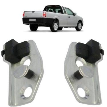 Imagem de Par Batente Caçamba Tampa Traseira Saveiro G2 G3 G4 G5 G6 F103 - Unive