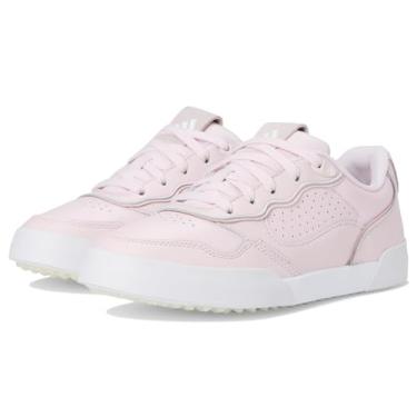 Imagem de adidas Tênis de golfe feminino Retrocross 25 Spikeless Golf, Quase rosa/calçado branco/branco, 38