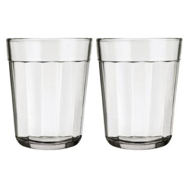 Imagem de 2 Mini Copos Americano Shot Cachaça 25ml Vidro Dose Nadir - NADIR FIGU