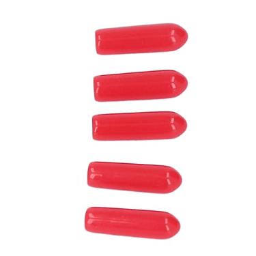 Imagem de Mingzhe 200 Pcs Chame Retardante Tampa Final Pvc Fios Masculino Protetor de Corrosão Resistente à Corrosão Tampa Junta (2mm/0,08in)