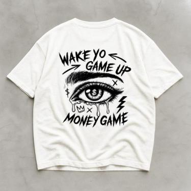 Imagem de Camiseta Masculina Oversized Streetwear Academia Minimalista - Helvog,