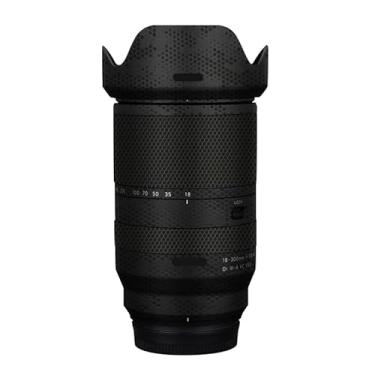 Imagem de Adesivo protetor de câmera de película de vinil para lente para Tamron 18-300 mm F3.5-6.3 apto para acessórios de fotografia de montagem Fuji 18-300 (Mamba Preto)
