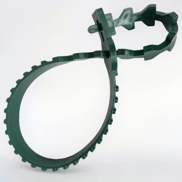 Imagem de Estaca de árvore resistente suporta laços ajustáveis para alisamento de árvores, 5 peças, sistema de treinamento de faixas de galhos de árvores, tiras de bloqueio de borracha flexível - cabo, planta e