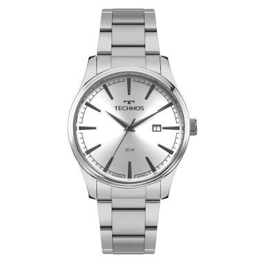 Imagem de Relógio Technos Masculino Steel Prata - 2115TZG/1K