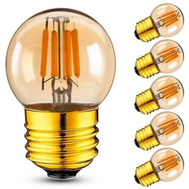 Imagem de Lâmpadas LED Grensk G40 3W (equivalente a 25W) reguláveis 6PCS