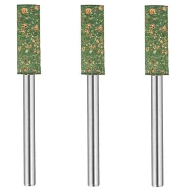 Imagem de Kit 3 Ponta Montada 6Mm Gergelim Haste 3Mm Micro Retífica