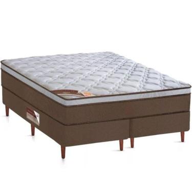 Imagem de Cama Box Queen Castor Revolution  158x198x54 + Box Castor