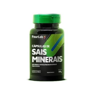 Imagem de Cápsulas de Sais Minerais Fourlab 30 Cápsulas, Sem Sabor