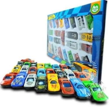 Imagem de Kit Com 20 Mini Carros Coleção Esporte, Ark Brasil