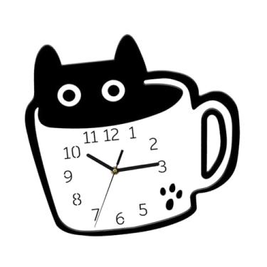 Imagem de Generic Relógio de parede pendurado relógio anti-taque presente moda silencioso decoração para casa sala de aula cozinha fazenda escritório sala de