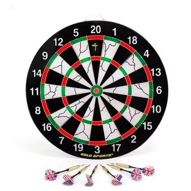 Imagem de Jogo Dardo Gold Sports 17" Pro c/6 setas 18g-Unissex