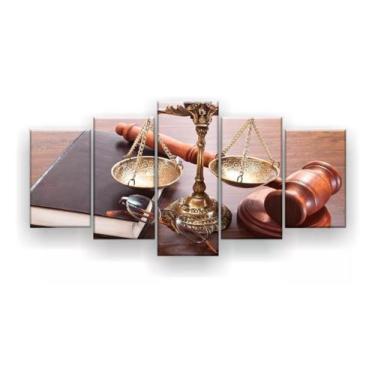Imagem de Quadros Decorativos Direito Advocacia" - iron tech